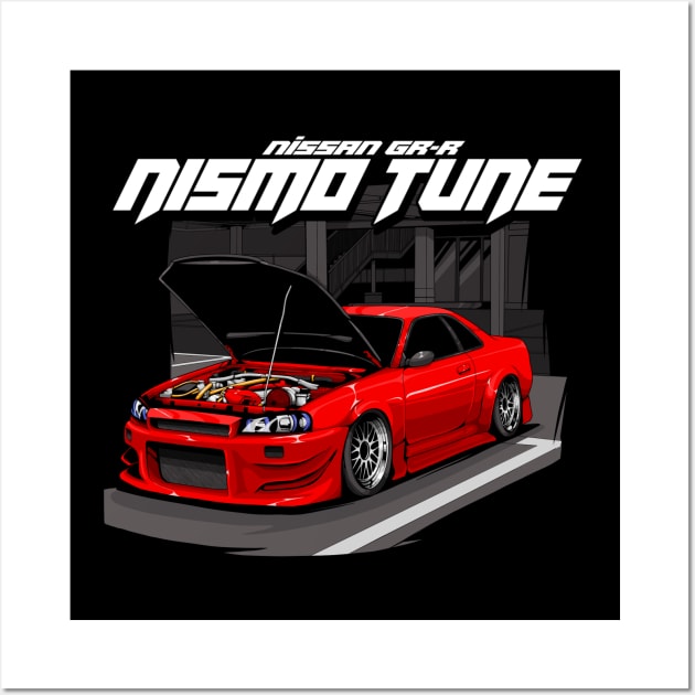 Nismo Tune GT-R Wall Art by CFStore